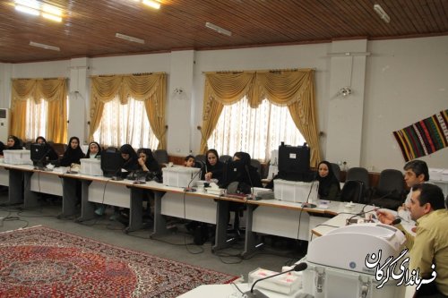 کارگاه آموزشی کاربران دستگاه های الکترونیک اخذ رای شهر گرگان برگزار شد
