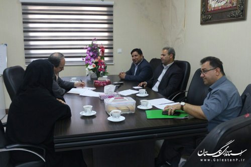 بازدیدمدیرکل وکارشناسان دفترشهری استانداری ازشهرداری وشورای اسلامی نگین شهر