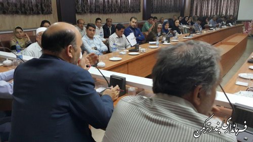 برگزاری چهارمین جلسه آموزشی و توجیهی اعضای شعب اخذ رای شهرستان ترکمن