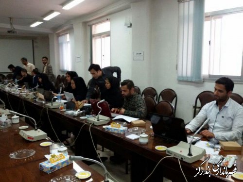 برگزاری مانور انتخابات در بندرگز