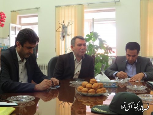 جلسه کمیته پیشگیری از جرائم و تخلفات انتخاباتی شهرستان آق قلا