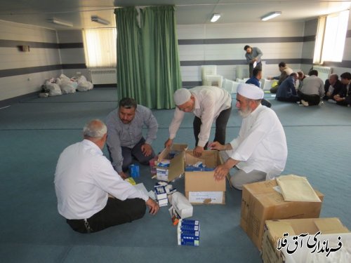 بازدید رئیس ستاد انتخابات شهرستان آق قلا از نحوه آماده سازی صندوق های اخذ رای
