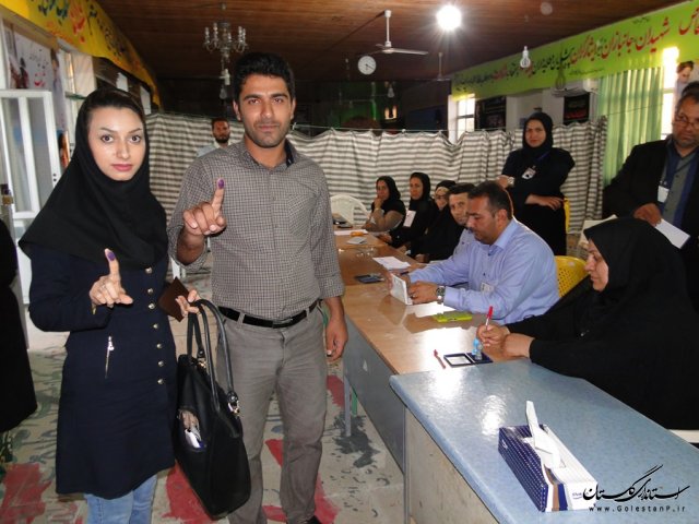 انتظار بندرگزی ها برای رای دادن در ساعات پایانی انتخابات