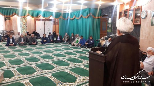  مراسم سالگرد ارتحال حضرت امام(ره) در استانداری گلستان برگزار شد