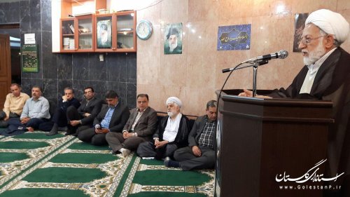 مراسم سالگرد ارتحال حضرت امام(ره) در استانداری گلستان برگزار شد