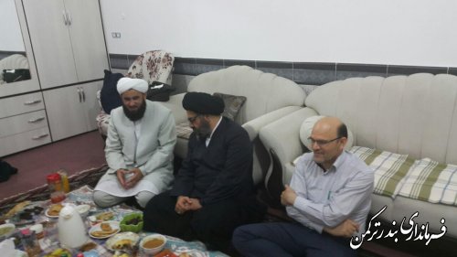 دیدار فرماندار و آیت ا.. مجتبی نورمفیدی با ائمه جمعه شهرستان
