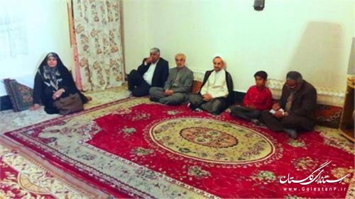 دیدار مدیرکل بانوان گلستان با خانواده های تحت پوشش کمیته امداد امام خمینی(ره) استان