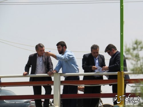 طرح ساماندهی رودخانه گرگانرود در شهر آق قلا اجرا می شود