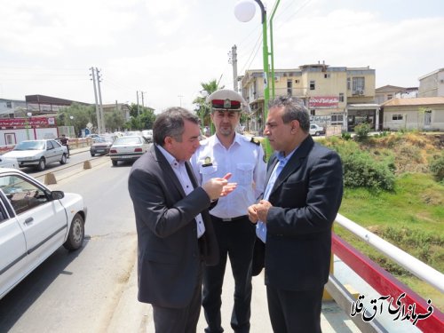 طرح ساماندهی رودخانه گرگانرود در شهر آق قلا اجرا می شود