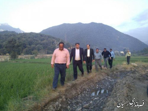 حل مشکل انتقال آب فندرسک از زرین گل