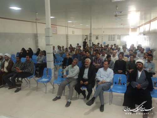 برگزاری جلسه شورای عمومی کارکنان و کارگاه کاهش رفتارهای پر خطر در زندان گنبد