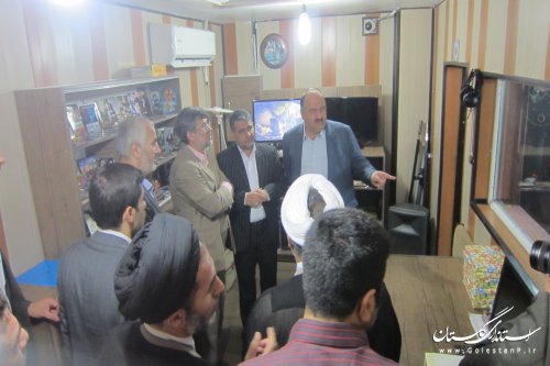 بازدید معاون اجتماعی و پیشگیری از وقوع جرم قوه قضائیه از زندان گرگان