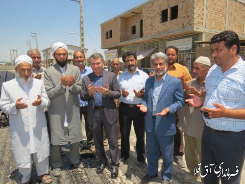 آسفالت خیابان امام خمینی(ره) روستای چن سولی با اعتبار 3 میلیارد و 240 میلیون ریال