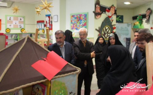 بازديد دبير مرجع كنوانسيون حقوق ملي كودك از مركز فراگير گرگان