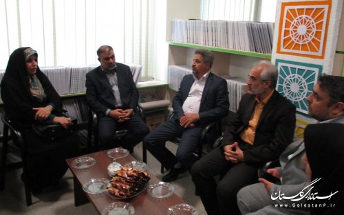 بازديد دبير مرجع كنوانسيون حقوق ملي كودك از مركز فراگير گرگان