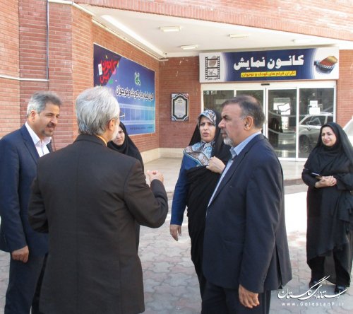 بازديد دبير مرجع كنوانسيون حقوق ملي كودك از مركز فراگير گرگان