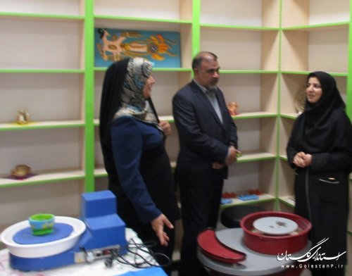 بازديد دبير مرجع كنوانسيون حقوق ملي كودك از مركز فراگير گرگان