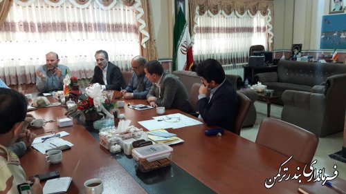 جلسه بررسی مشکل آب شرب جزیره آشوراده برگزار شد