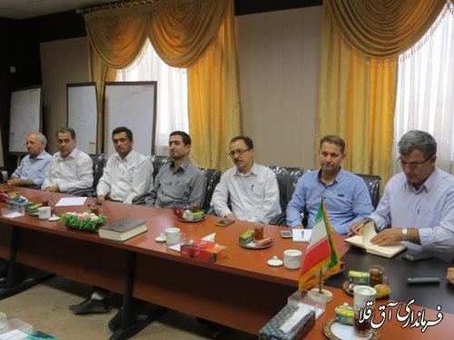مسائل و مشکلات دانشگاه پیام نور شهرستان آق قلا بررسی شد