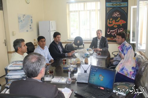 جلسه انتخاب اعضای هیات رئیسه شورای اسلامی شهرستان مراوه تپه برگزار شد 