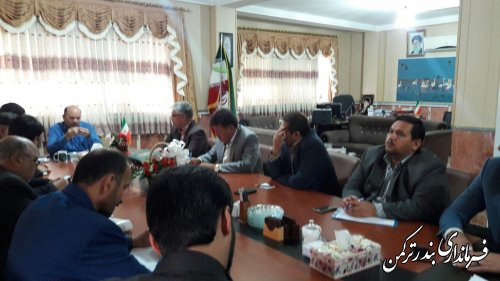 پنجمین جلسه ستاد اقتصاد مقاومتی شهرستان ترکمن برگزار شد