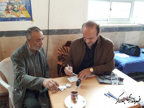 فرماندار بندرگزدر محل اجرای طرح توانبخشی بازتوانی سالمندان حضور یافت