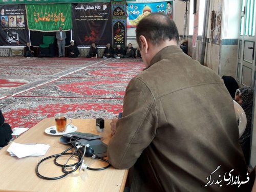 فرماندار بندرگزدر محل اجرای طرح توانبخشی بازتوانی سالمندان حضور یافت