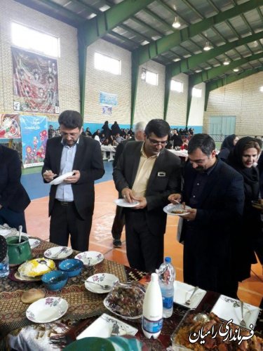 برگزاری جشنواره غذا به مناسبت روز جهانی غذا در روستای گلند