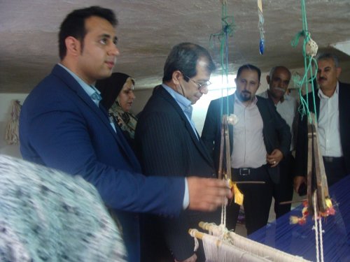 بازدید مدیرکل بانوان گلستان از نوغانداری وصنایع تبدیلی وابسته در مینودشت