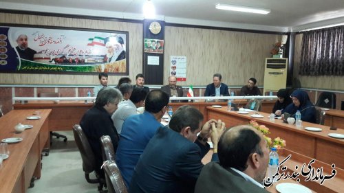 هفتمین جلسه ستاد ساماندهی امور جوانان شهرستان ترکمن برگزار شد