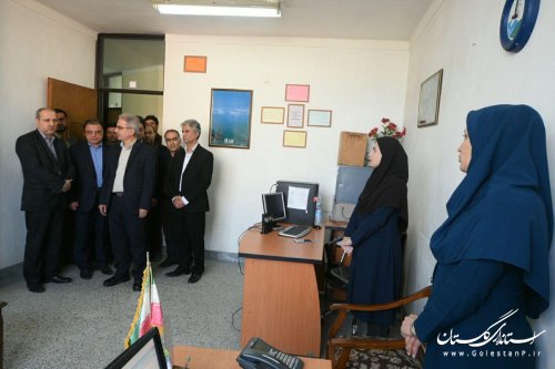 استاندار گلستان در فرمانداری شهرستان کردکوی حضور یافت