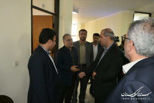 استاندار گلستان در فرمانداری شهرستان کردکوی حضور یافت