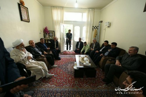 دیدار استاندار گلستان با امام جمعه شهرستان کردکوی
