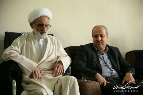 دیدار استاندار گلستان با امام جمعه شهرستان کردکوی