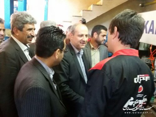 بازدید استاندار گلستان از شهرک صنعتی بندرگز