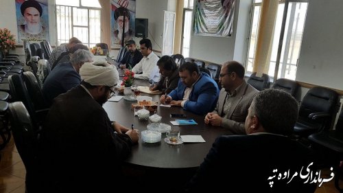 جلسه هماهنگی هفته پدافند غیر عامل با حضور مسئولین ادارات  تشکیل گردید