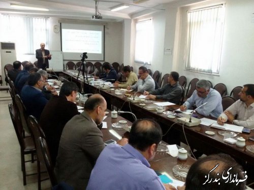 برگزاری کارگاه آموزشی اقتصادمقاومتی ویژه مدیران در فرمانداری بندرگز