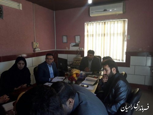 بازدید کمیته چالشها و فرصتهای کارگروه اشتغال شهرستان از واحد تولیدی کارخانه آرد الماس رامیان
