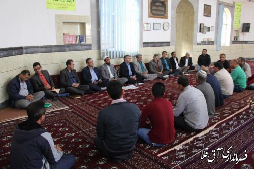 پنجمین جلسه کارگروه اشتغال شهرستان آق قلا برگزار شد
