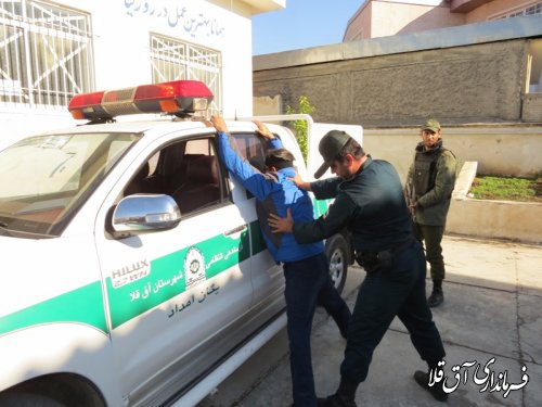 مانور ایمنی در برابر زلزله در مدارس شهرستان آق قلا برگزار شد