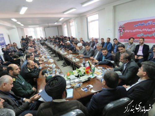 آئین تکریم و معارفه فرماندار شهرستان بندرگز برگزار شد