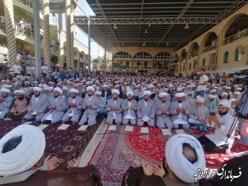 مراسم جشن فارغ التحصیلی طلاب حوزه علمیه ربانیه چنارلی برگزار شد