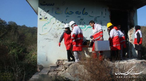مانور تخصصی جستجو و نجات شهری با رویکرد زلزله در گلستان برگزار شد 