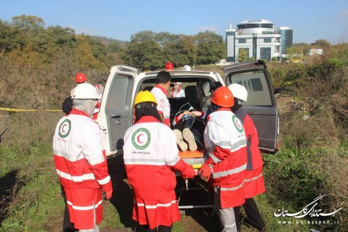 مانور تخصصی جستجو و نجات شهری با رویکرد زلزله در گلستان برگزار شد 