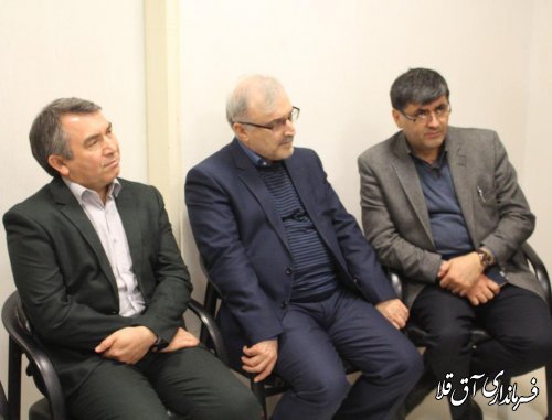 بازدید معاون سازمان برنامه و بودجه کشور از بیمارستان آل جلیل آق قلا