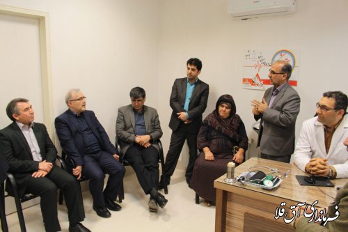 بازدید معاون سازمان برنامه و بودجه کشور از بیمارستان آل جلیل آق قلا