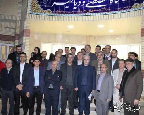 بازدید معاون سازمان برنامه و بودجه کشور از بیمارستان آل جلیل آق قلا