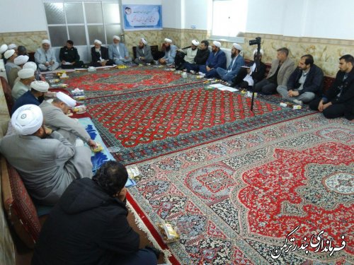 گردهمایی ائمه جمعه و جماعات اهل تشیع و تسنن شهرستان ترکمن برگزار شد