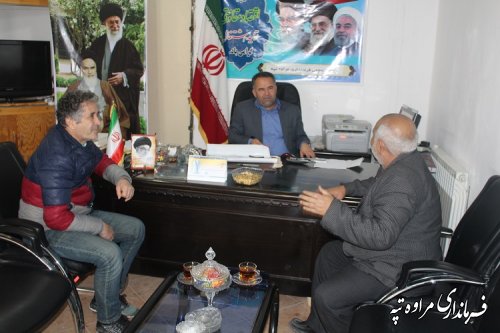 ملاقات عمومی فرماندار شهرستان مراوه تپه 