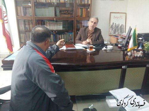 دیدار چهره به چهره جمالی فرماندارکردکوی با مردم